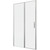 Душевая дверь Allen Brau Priority 120 см 3.31008.BA, серебро браш/прозрачное фото 2