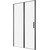 Душевая дверь Allen Brau Priority 120 см 3.31009.BBA, чёрный браш/прозрачное фото 2
