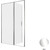 Душевая дверь Allen Brau Priority 140 см 3.31034.00 (стекло 8 мм) серебро браш/прозрачное фото 12