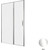 Душевая дверь Allen Brau Priority 140 см 3.31034.00 (стекло 8 мм) серебро браш/прозрачное фото 14