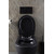 Унитаз подвесной безободковый Allen Brau Reality 4.32006.31 с крышкой микролифт, чёрный матовый фото 32