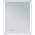 Зеркало Aquanet Оптима 60 см 00288963 LED фото 