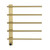 Полотенцесушитель электрический Wonzon & Woghand Nürnberg П5 520x627 мм WW-AL345-BG, золото фото 2