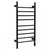 Полотенцесушитель электрический Wonzon & Woghand Bonn П9 418x900 мм WW-AL409-MB, чёрный фото 