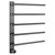Полотенцесушитель электрический Wonzon & Woghand Nürnberg П5 520x627 мм WW-AL345-GM, темный графит фото 