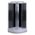 Душевая кабина Loranto 80х80 см CS-6680K 80*80*215, хром/прозрачное фото 