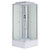 Душевая кабина Loranto 100x100 см CS-990ETM/W-100, хром/матовое фото 