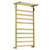 Полотенцесушитель электрический Wonzon & Woghand Frankfurt с полкой П10 450x900 мм WW-1029-BG, золото фото 