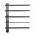 Полотенцесушитель электрический Wonzon & Woghand Nürnberg П5 520x627 мм WW-AL345-GM, темный графит фото 2