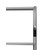 Полотенцесушитель электрический Wonzon & Woghand Düsseldorf с полкой П7 450x862 мм WW-A208-BR, никель фото 3