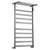 Полотенцесушитель электрический Wonzon & Woghand Frankfurt с полкой П10 450x900 мм WW-1029-GM, темный графит фото 