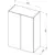 Шкаф подвесной Aquanet Вега 60 см 00329128, белый глянец фото 8