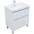 Тумба напольная с раковиной Aquanet Вега 70 см 00344122 (2 ящика) белый глянец фото 
