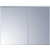 Зеркало шкаф Акватон Брук 100 см 1A200702BC010 -  Зеркало шкаф Акватон Брук 100 см 1A200702BC010 фото