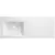 Тумба подвесная с раковиной-столешницей Aquanet Токио 130 см 00236917 L, белый фото 10