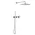 Душевая система для душа с термостатом Timo Saona SX-2359/13SM (со скрытой частью) никель фото 