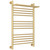 Полотенцесушитель водяной Сунержа Богема+ с полкой П14 500x860 мм 022-0223-8050, шампань матовый фото 