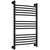 Полотенцесушитель водяной Сунержа Богема+ П14 500x860 мм (выгнутая перемычка) 31-0221-8050, чёрный матовый фото 