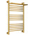Полотенцесушитель водяной Сунержа Богема+ с полкой П14 500x860 мм 03-0223-8050, золото фото 