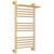 Полотенцесушитель водяной Сунержа Богема+ с полкой П14 400x860 мм 022-0223-8040, шампань матовый фото 