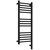 Полотенцесушитель электрический Сунержа Богема 3.1 П14 300x920 мм (прямая перемычка) 31-6005-8030 R, чёрный матовый фото 
