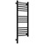 Полотенцесушитель электрический Сунержа Богема 3.1 П14 300x920 мм (прямая перемычка) 31-6004-8030 L, чёрный матовый фото 