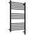 Полотенцесушитель электрический Сунержа Богема 3.1 П14 500x920 мм (прямая перемычка) 15-6005-8050 R, тёмный титан муар фото 
