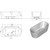 Ванна отдельностоящая Kolpa-San Comodo FS 185x90 см, белый/чёрный - 3 Ванна отдельностоящая Kolpa-San Comodo FS 185x90 см, белый/чёрный фото 3