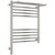 Полотенцесушитель электрический Сунержа Богема 3.1 с полкой П10 500x720 мм 00-6006-6050 L, хром фото 