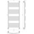 Полотенцесушитель водяной Сунержа Богема+ П20 500x1260 мм (выгнутая перемычка) 12-0221-1250, белый фото 3