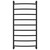 Полотенцесушитель водяной Сунержа Галант+ П9 600x1260 мм 31-0200-1260, чёрный матовый фото 2