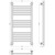 Полотенцесушитель водяной Сунержа Богема+ П14 400x860 мм (прямая перемычка) 020-0220-8040, шампань фото 3
