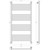 Полотенцесушитель водяной Сунержа Богема+ П20 600x1260 мм (прямая перемычка) 30-0220-1260, белый матовый фото 3