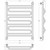 Полотенцесушитель водяной Сунержа Элегия+ П11 600x860 мм 03-0205-8060, золото фото 3