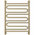Полотенцесушитель водяной Сунержа Элегия+ П11 600x860 мм 032-0205-8060, золото матовое фото 2