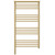 Полотенцесушитель электрический Сунержа Богема 3.1 с полкой П16 500x1120 мм 022-6006-1050 L, шампань матовый фото 2