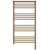 Полотенцесушитель электрический Сунержа Богема 3.1 с полкой П16 500x1120 мм 32-6007-1050 R, золотой шёлк фото 2