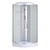 Душевая кабина Loranto 80x80 см CS-6680-13FW 80, хром/матовое фото 
