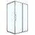 Душевое ограждение Loranto 120x80 см CS-AB02GG-128, серый матовый/прозрачное фото 