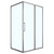 Душевое ограждение Loranto 120x90 см CS-AB02GG-129, серый матовый/прозрачное фото 