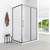 Душевое ограждение Loranto 120x90 см CS-AB02GG-129, серый матовый/прозрачное фото 2