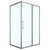 Душевое ограждение Loranto 120x80 см CS-AB02GG-128, серый матовый/прозрачное фото 