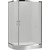 Душевое ограждение Cezares Eco RH-2 120х90, хром/матовое -  Душевое ограждение Cezares Eco RH-2 120х90, хром/матовое фото