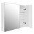 Зеркало-шкаф Loranto Santorini 70 см CS00086968 R, белый глянцевый фото 4