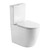 Унитаз-компакт безободковый Azario LUMA TORNADO FLUSHING AZ-1253ST с тонкой крышкой микролифт (система смыва Торнадо) фото 5