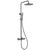 Душевая стойка с термостатом Abber Wasser Kreis AF8160NGL, никель фото 