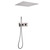 Душевая система для душа с термостатом Abber Daheim AF8255SP (со скрытой частью) сатин фото 