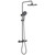Душевая стойка с термостатом Abber Thermostat AF8516NGL, никель фото 