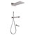 Душевая система для ванны с термостатом Abber Rund AF8753SP (со скрытой частью) сатин фото 