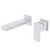 Смеситель для раковины настенный Abber Daheim AF8212W (со скрытой частью) белый матовый фото 